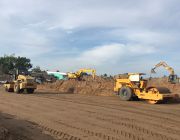 Cho thuê xe cơ giới, san lấp mặt bằng, phá dỡ công trình